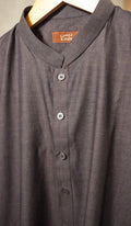 Self-Printed Cotton Kurta