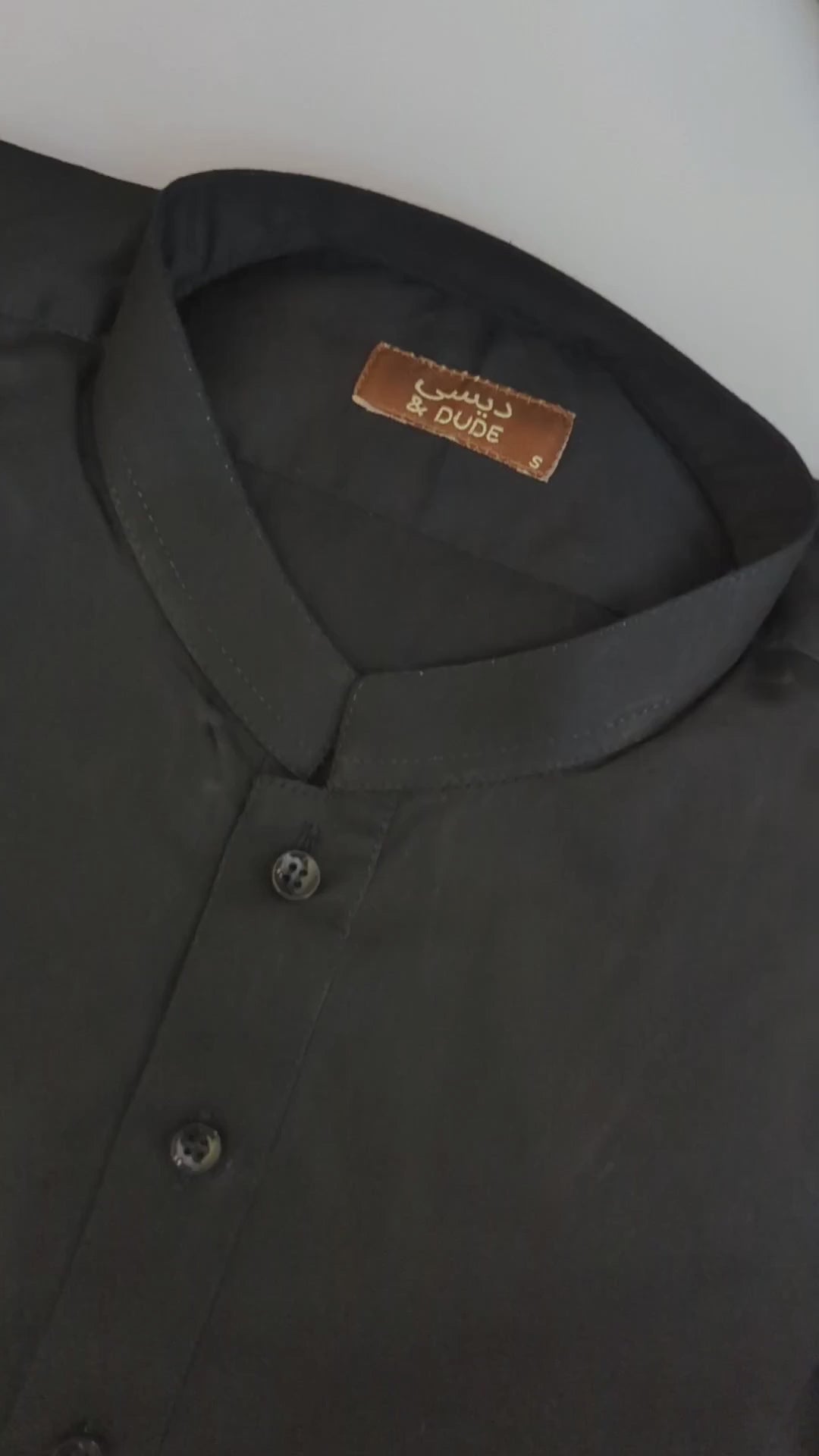 Black Kurta Pajama Set – Cotton